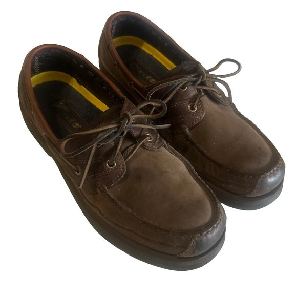 Timberland  2-Eye Boat Shoes Mens 11M Brown Leather Lace-Up Classic 71054 main image 10